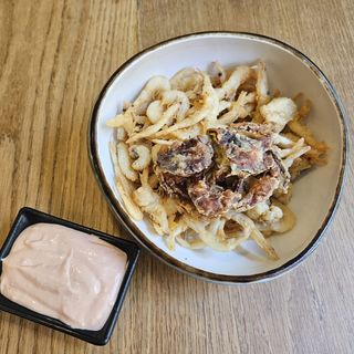 Pescadito frito & Cangrejo de Concha Blanda