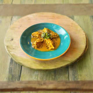 Gyozas de langostinos