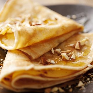 Clătite cu nuci și miere