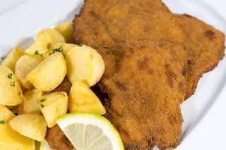 Escalope de pechuga de pollo