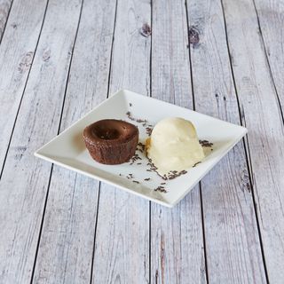 Coulant Con Helado Vainilla