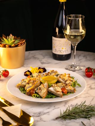 Brusketa u zelenom gnezdu