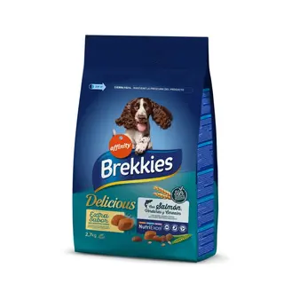 Alimento Delicious Salmón Brekkies 2,7 Kg