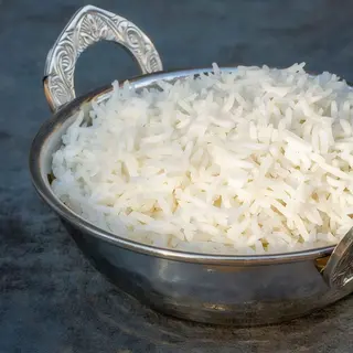 Plain rice
