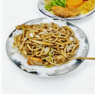 Tallarines A La Plancha