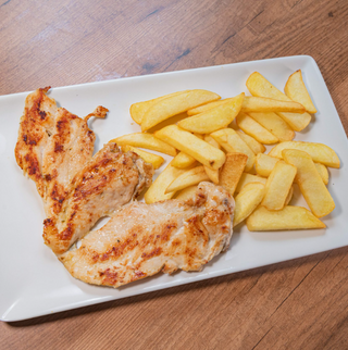 Pechuga De Pollo Con Patatas