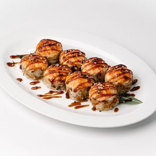 Запечений рол з тунцем