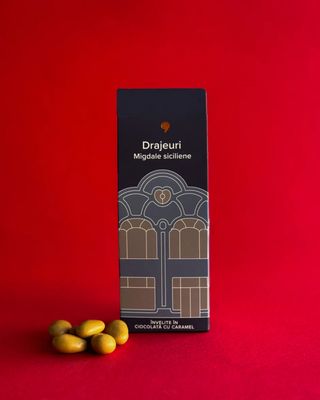 Migdale Siciliene în Ciocolată de Caramel