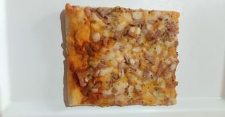 Porción De Pizza Jamón York y Queso (200 GR.)