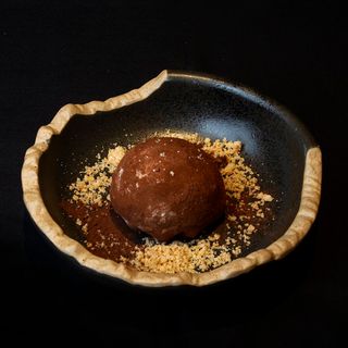 Mochi de chocolate