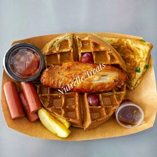 Waffles Combo and Turkey
