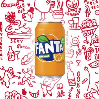 Fanta Naranja Lata 33cl