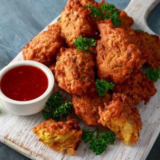 Pakoras De Langostinos