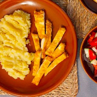 Puré De Patatas Con Carne