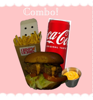 Spicy Sandwich+ Cartofi+ Sos +CocaCola-