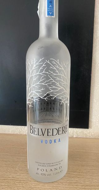 Bottiglia vodka belvedere 1 l