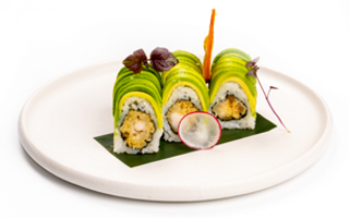 151. Dragon roll 8 pezzi