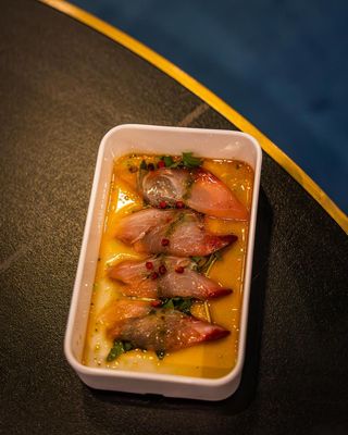 Carpaccio di ricciola - 4 pezzi