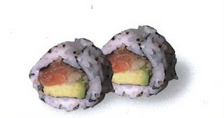 1A. Rollo Spicy Salmón Crunch (4 Uds.)