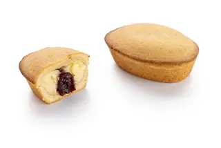 Pasticciotto piccolo crema e amarena