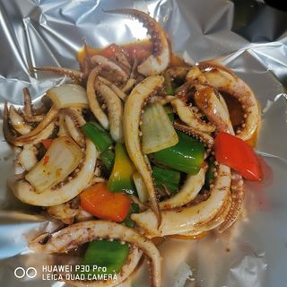 Chipirones   a la plancha