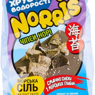 Хрусткі Водорості Норіс З Морською Сілью