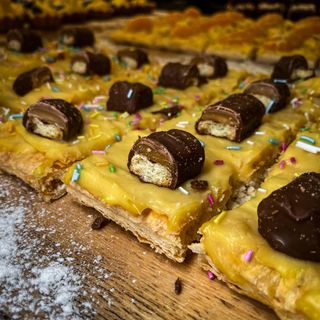 Sfoglia dolce e crema di zabaglione