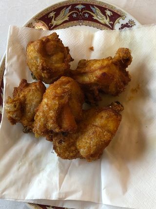 Pollo frito de la casa