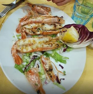 Gamberoni alla griglia 