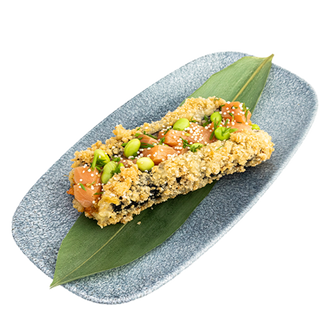 56. Hot-dog z łososiem