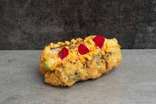 Sushi dog - krewetka w tempurze