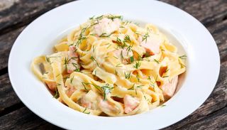 Tagliatelles Au Saumon
