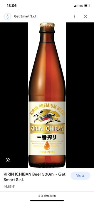 Birra Kirin 33 cl