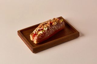 Бриошь с домашней ветчиной