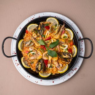 Paella aux Fruits de Mer
