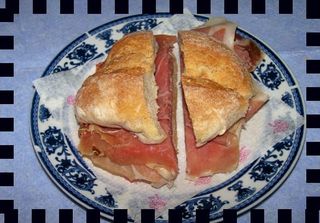 Sandes de Presunto com Ovo