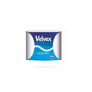 Velvex Premium Kitchen Towel White 2 Ply 2 Rolls