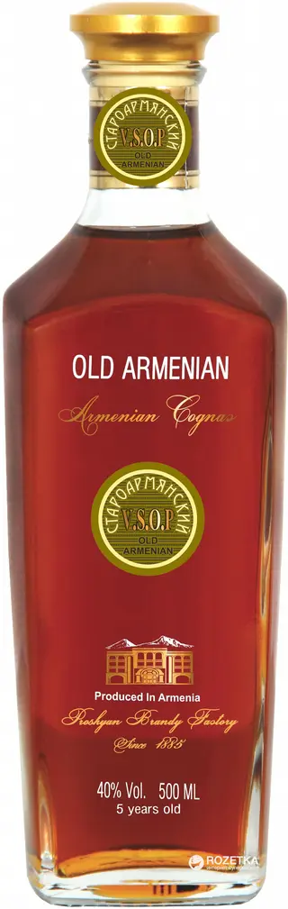 Կոնյակ Հին Հայկական 5* 0,5լ, , հատ