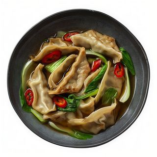 Sopa De Gyoza