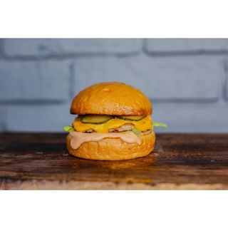 Chick n Cheese single burger