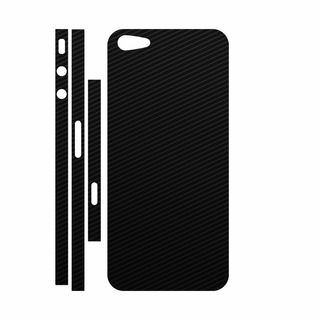 Skin  Iphone 5 Spate Si Laterale - Carbon Negru