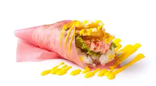 131. Temaki soy fiori di zucca