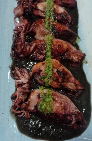 Chipirones A La Plancha