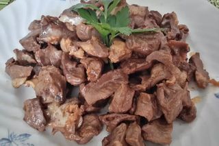 Свински сърца на скара (300г)