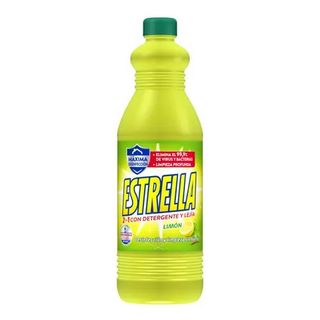 Lejía Hogar Con Detergente Limon Estrella 1,43 L.