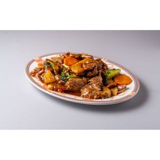 Ternera Con Salsa Pimienta Negra