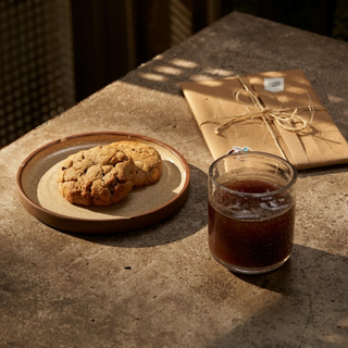 Menú iced latte + cookie