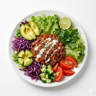 Plato de Kebab