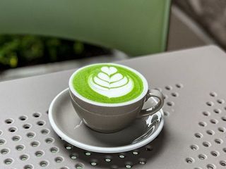 Матча лате на рослинному (180мл)