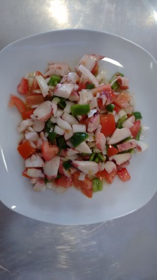 Salpicón  de pulpo recipiente 750cl